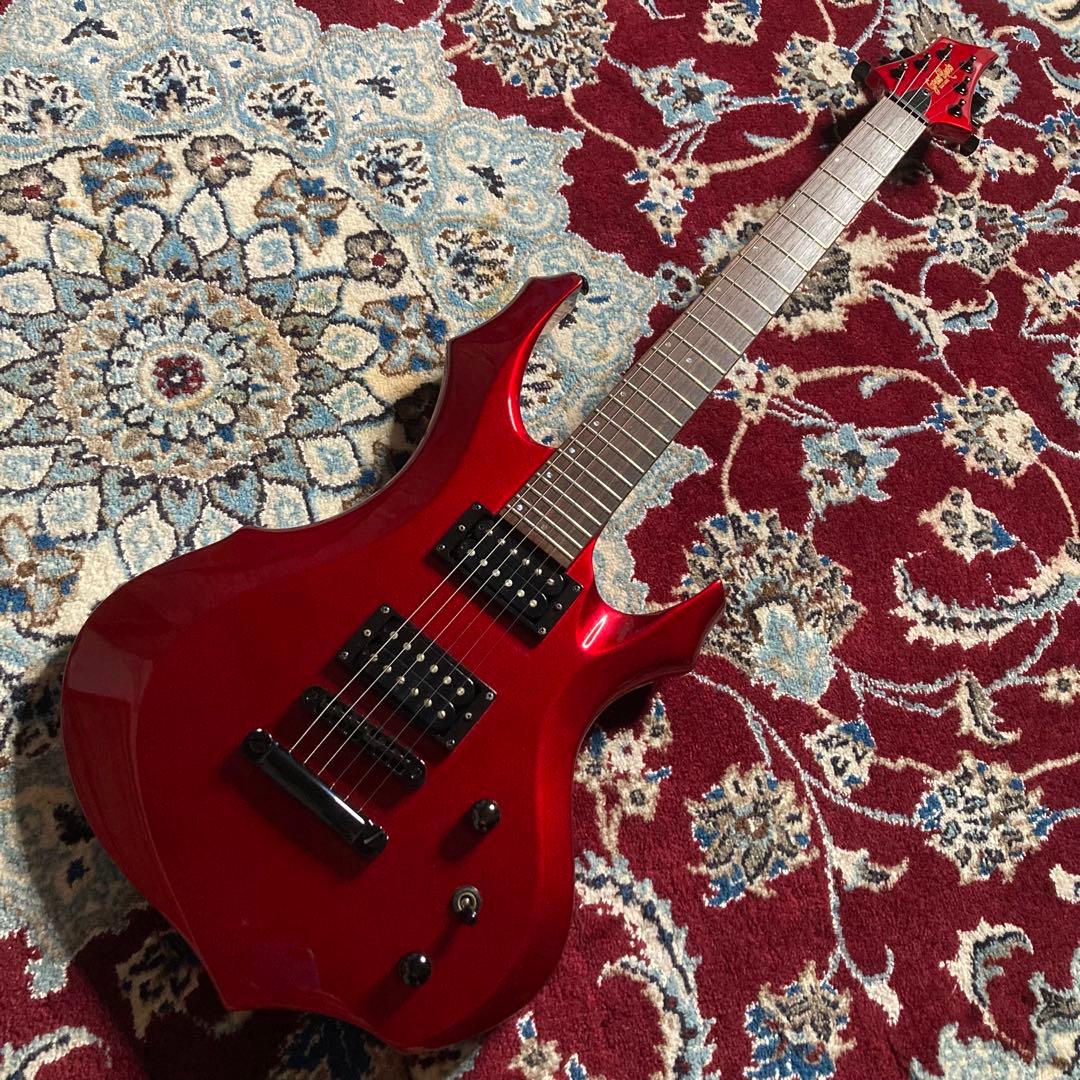 【レア美品】GrassRoots G-FR-56G レッド　セットネック