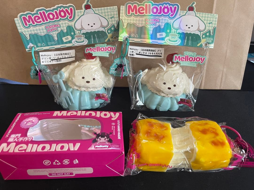 Mellojoy スクイーズ プリン犬 伸びるチーズセット