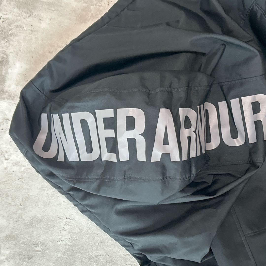 アンダーアーマー ロングコート LG コールドギア 防寒 ブラック