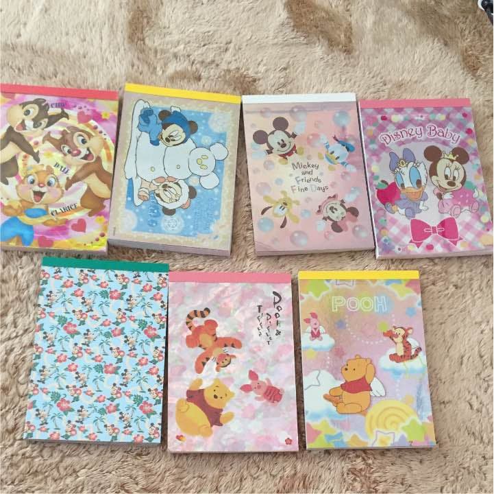 ディズニー メモ帳