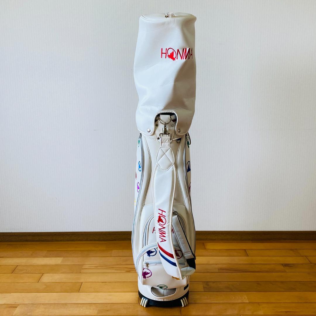 HONMA 本間ゴルフ ホンマ ゴルフ キャディーバッグ モグラ柄 9型 6分割