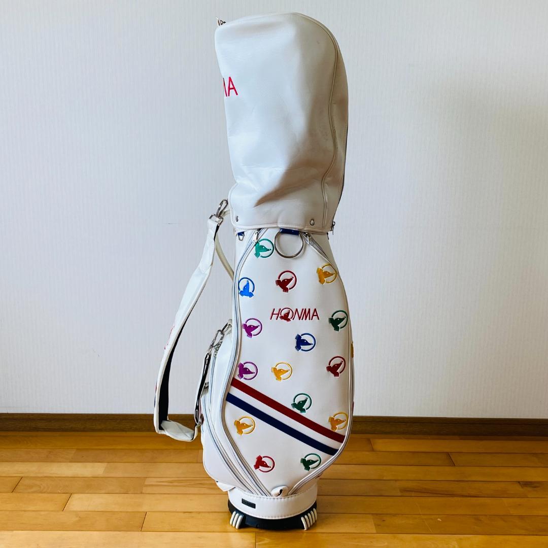 HONMA 本間ゴルフ ホンマ ゴルフ キャディーバッグ モグラ柄 9型 6分割