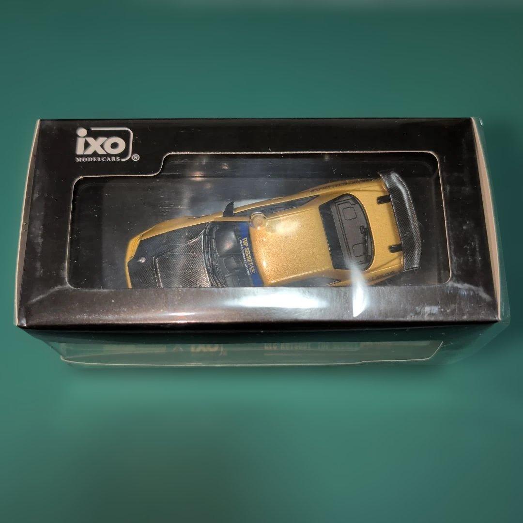 東京オートサロン限定　TOP SECRET　R34 GOLD 1/43