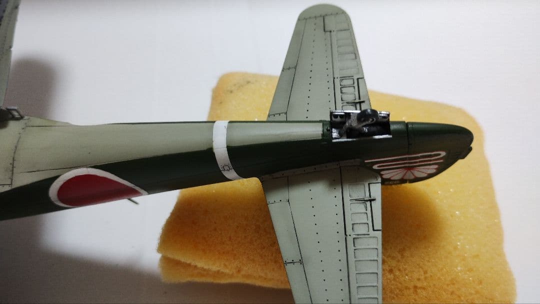 プラモデル完成機　1/48　中島　四式戦闘機　疾風