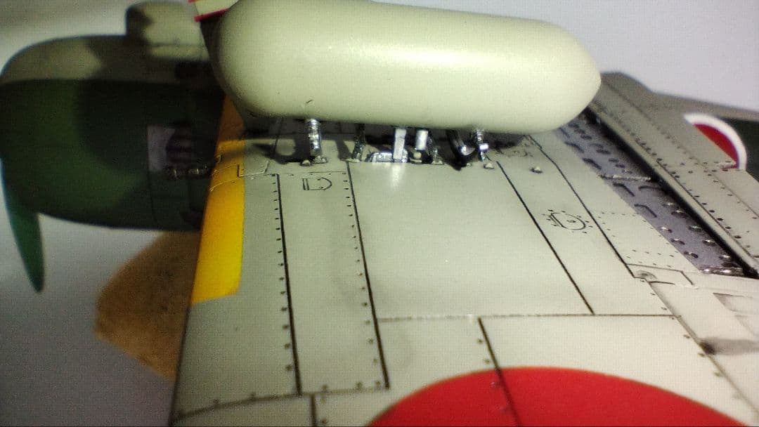 プラモデル完成機　1/48　中島　四式戦闘機　疾風