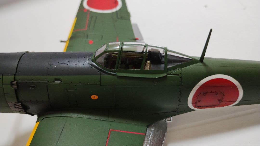 プラモデル完成機　1/48　中島　四式戦闘機　疾風