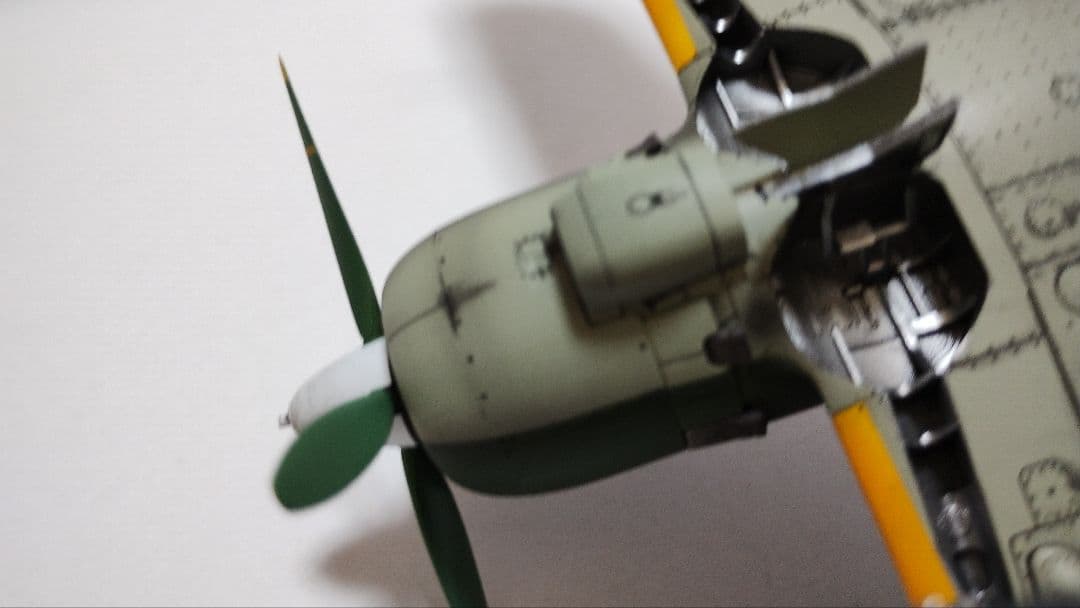 プラモデル完成機　1/48　中島　四式戦闘機　疾風