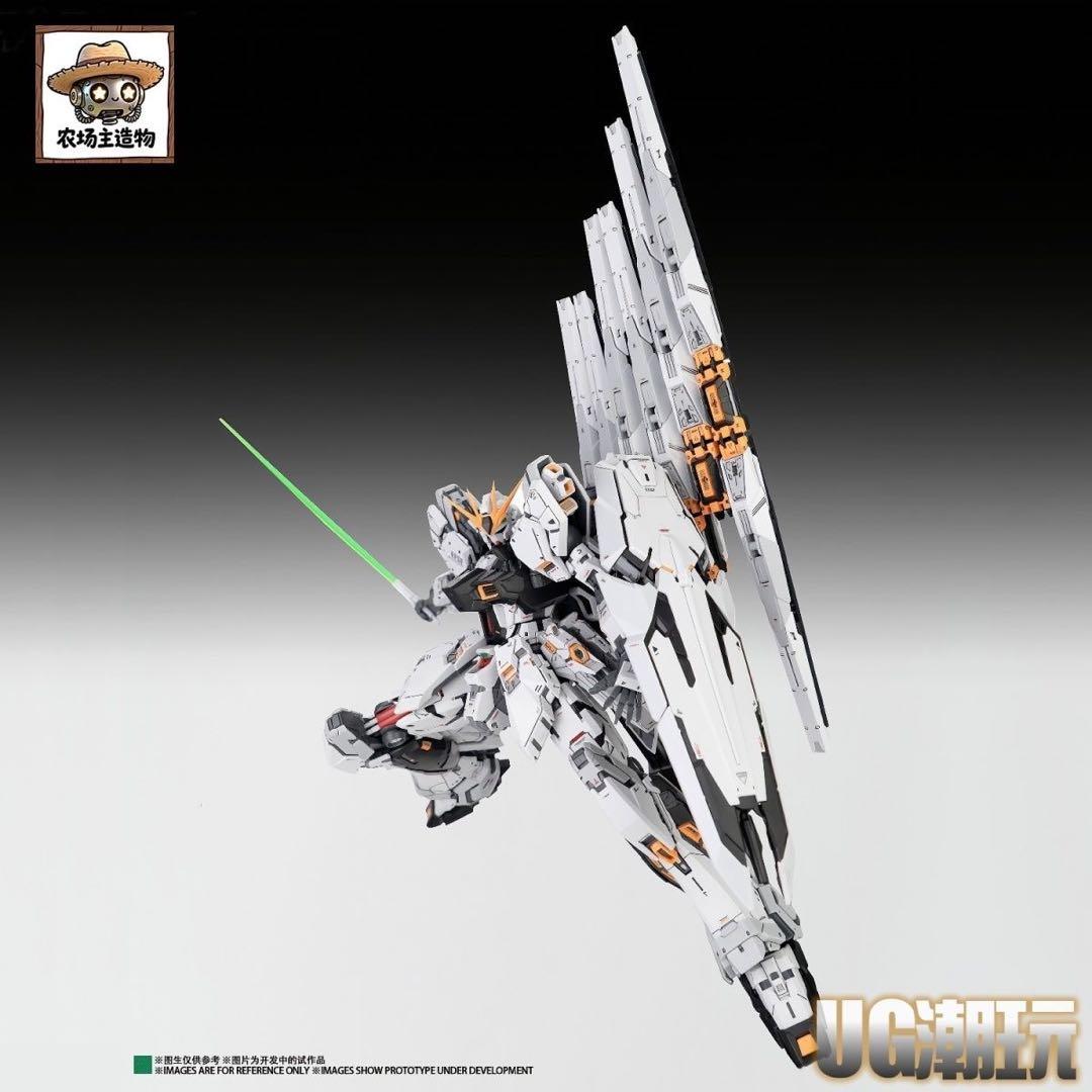 新品1/100 νガンダム ガレージキット造形　海外スタジオ正規品