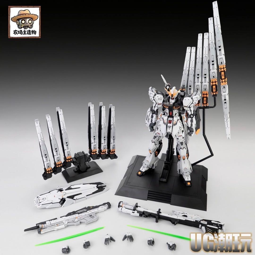 新品1/100 νガンダム ガレージキット造形　海外スタジオ正規品