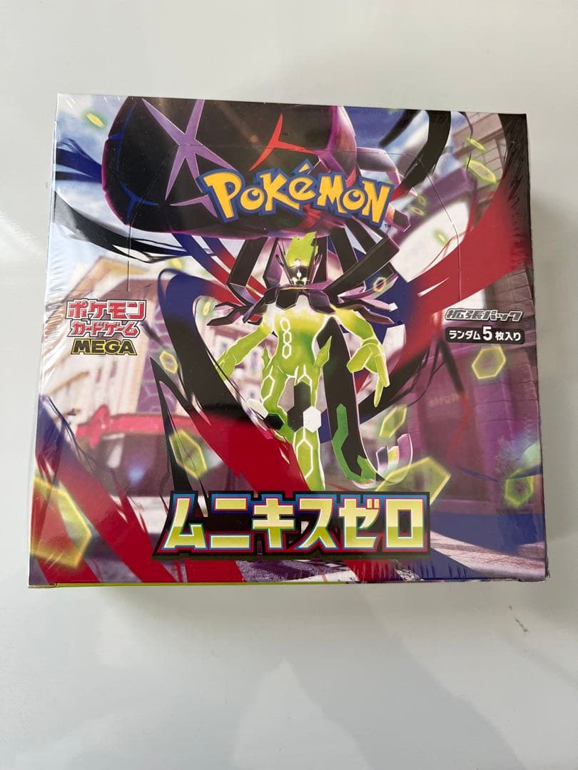 ポケカ　ムニキゼロ ボックス　シュリンク付き