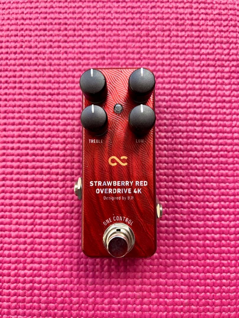 ギター ONE CONTROL STRAWBERRY RED OVERDRIVE