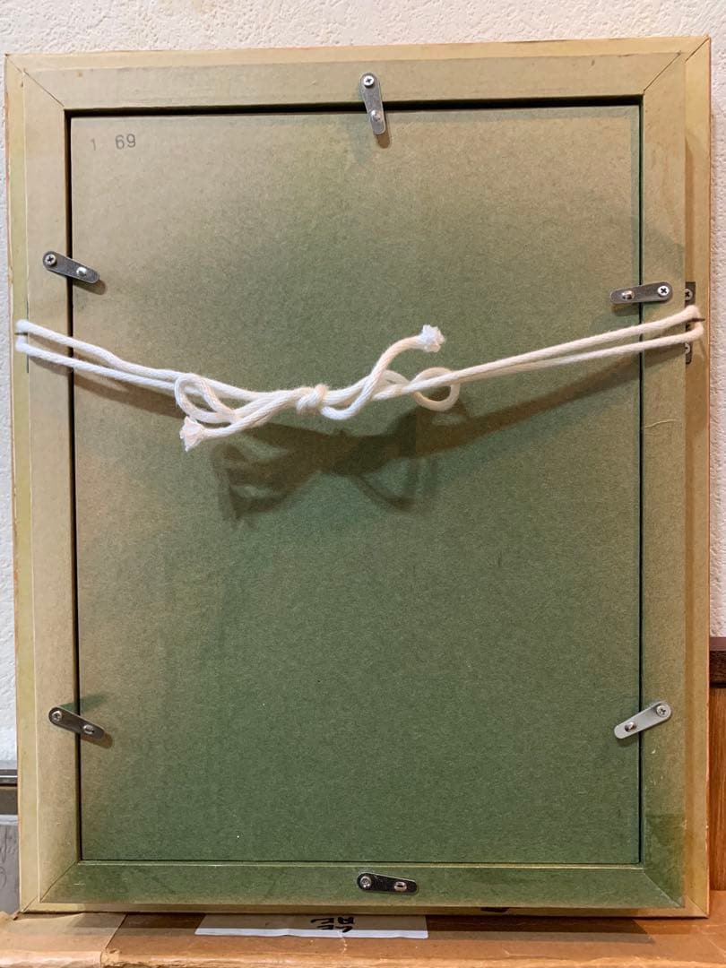 絵画　油彩肉筆画　安藤みくに『乙女狂想3』SMサイズ　個展作品