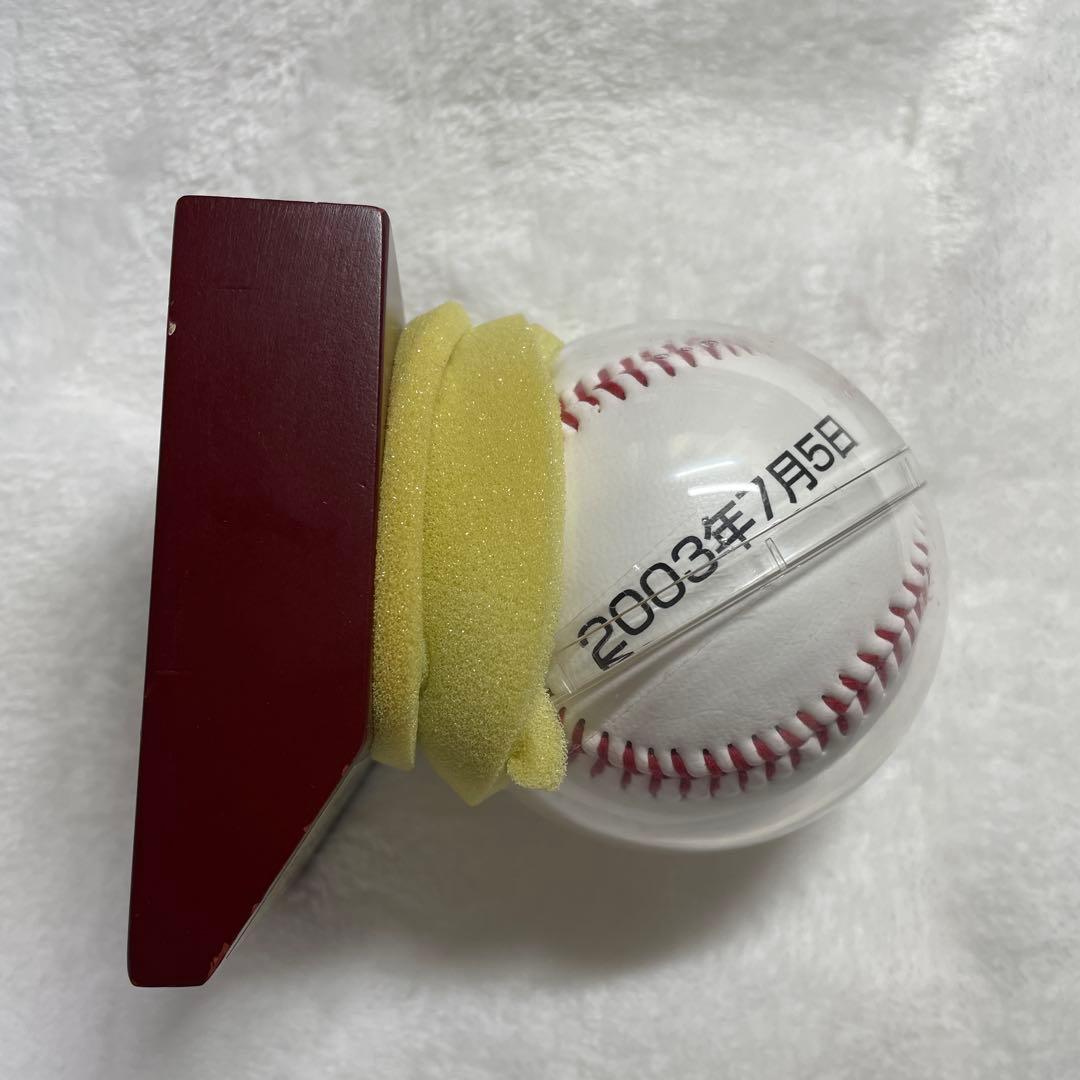 【非売品】立浪和義 直筆名前入り 2000本安打達成日付入 非売品記念ボール