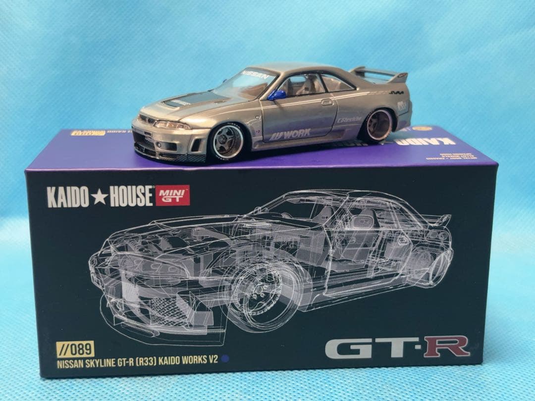 MINIGT 街道ハウス GT-R (R33) Kaido Works V2