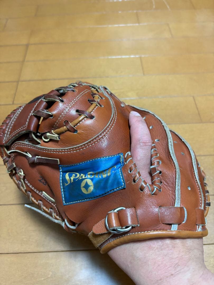 SPALDING PROFESSIONALMODEL キャッチャーミット左用