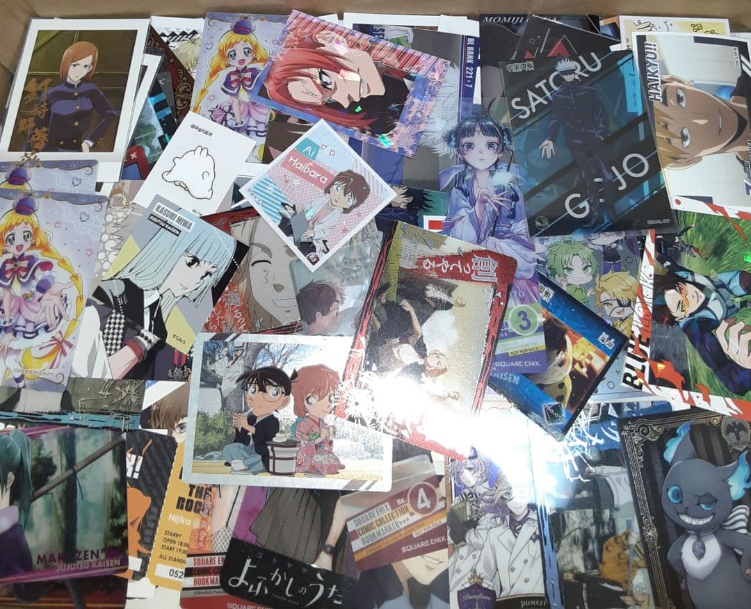 アニメグッズ シール・カード 大量 まとめ売り 1200点