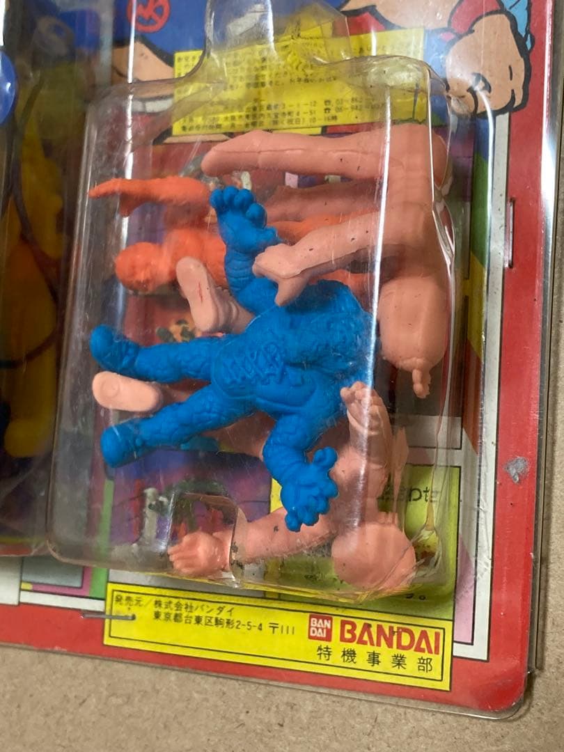 未開封　キン肉マンデラックスリング　キン消し　消しゴム