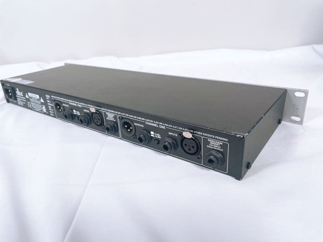 【良品】 dbx 166xs ステレオ コンプレッサー リミッター ゲート