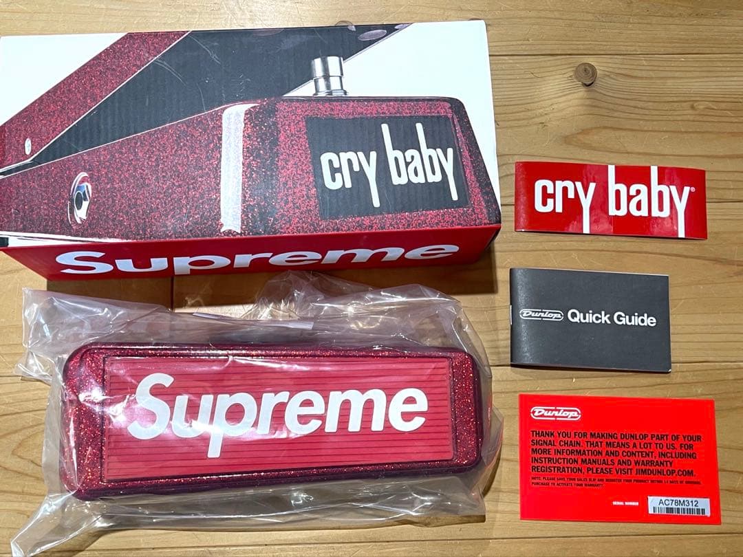 レア！2024FW Supreme®/Cry Baby Pedal
