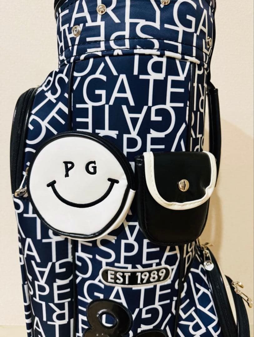 PEARLY GATES キャディバッグ ゴルフバッグ　女性用　キャスター付き