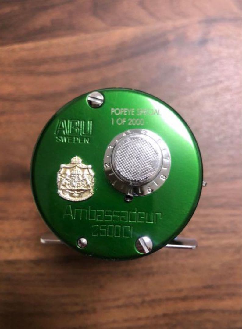 アブガルシア アンバサダー2500CI グリーン