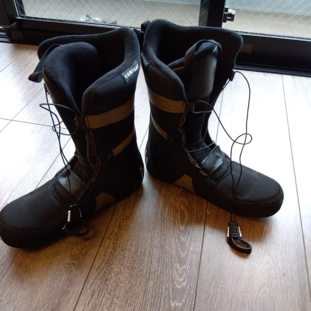 スノボー　ブーツ　カーキ色　SALOMON BOA SJ BOA 24.5cm