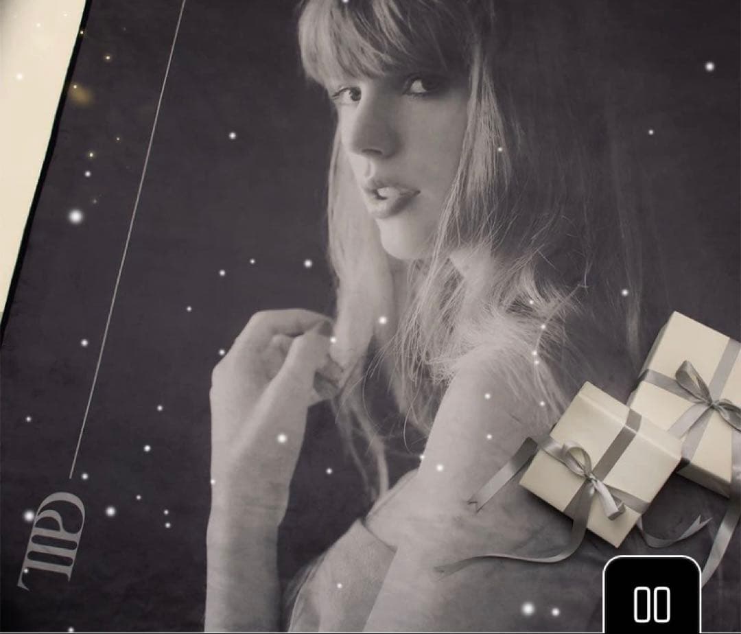 テイラー・スウィフト TTPDフリースブランケット