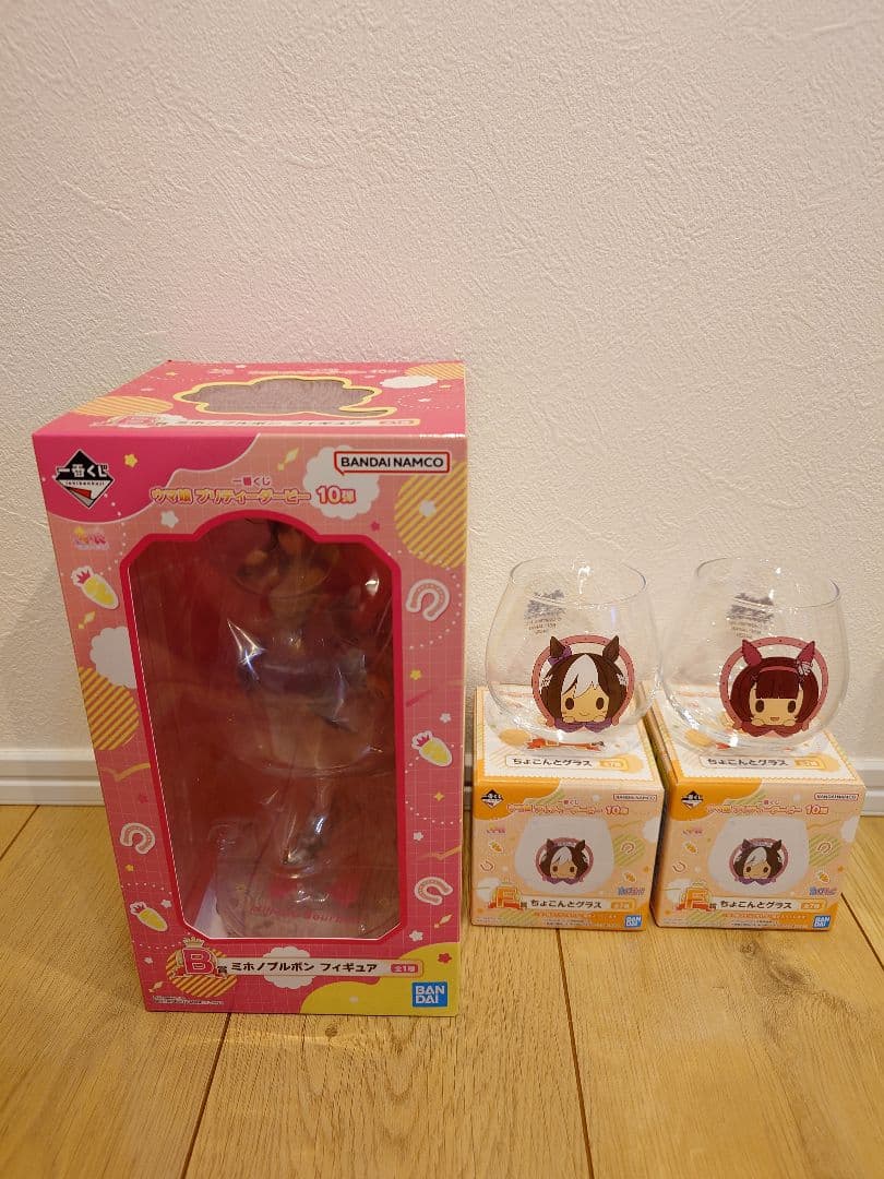 一番くじ ウマ娘 10弾 B賞 ミホノブルボン F賞ちょこのっこグラスセット