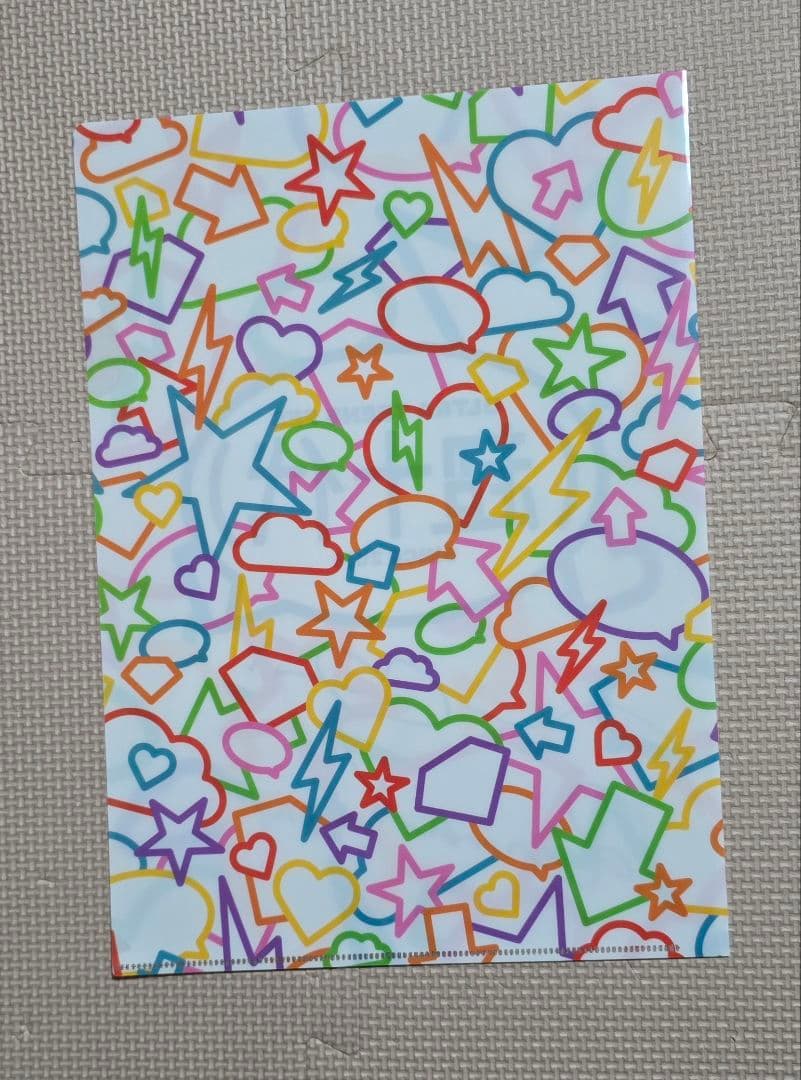 超十代 クリアファイル 豊田ルナ 直筆初期サイン