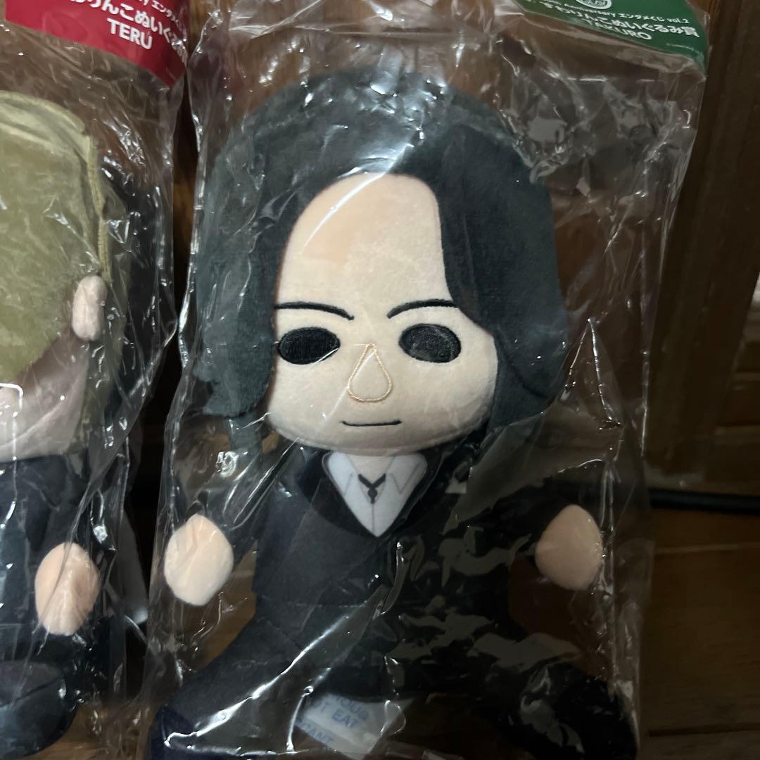 【値下げ】GLAY エンタメくじ すわりんこぬいぐるみ賞コンプリート おまけ付き