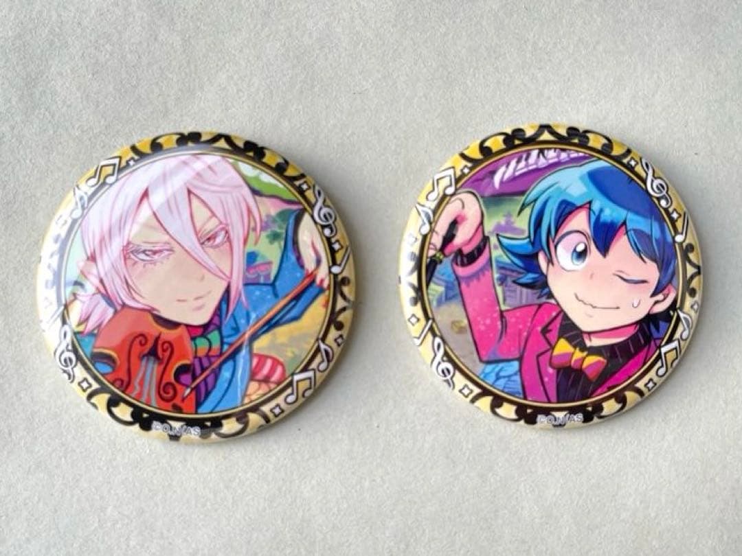 R*n様 【魔入りました！入間くん】コラボ缶バッジ［カラオケの鉄人］