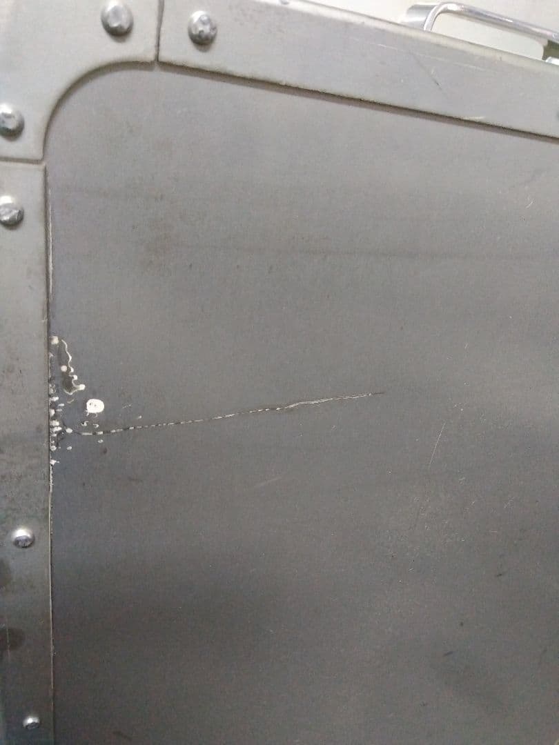 アルミトランク　アルマイト加工　日本製　大型サイズ　アルミ製