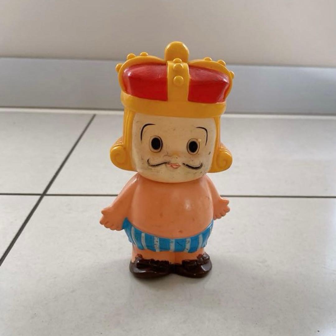 王様キャラクター ソフビ　昭和レトロ
