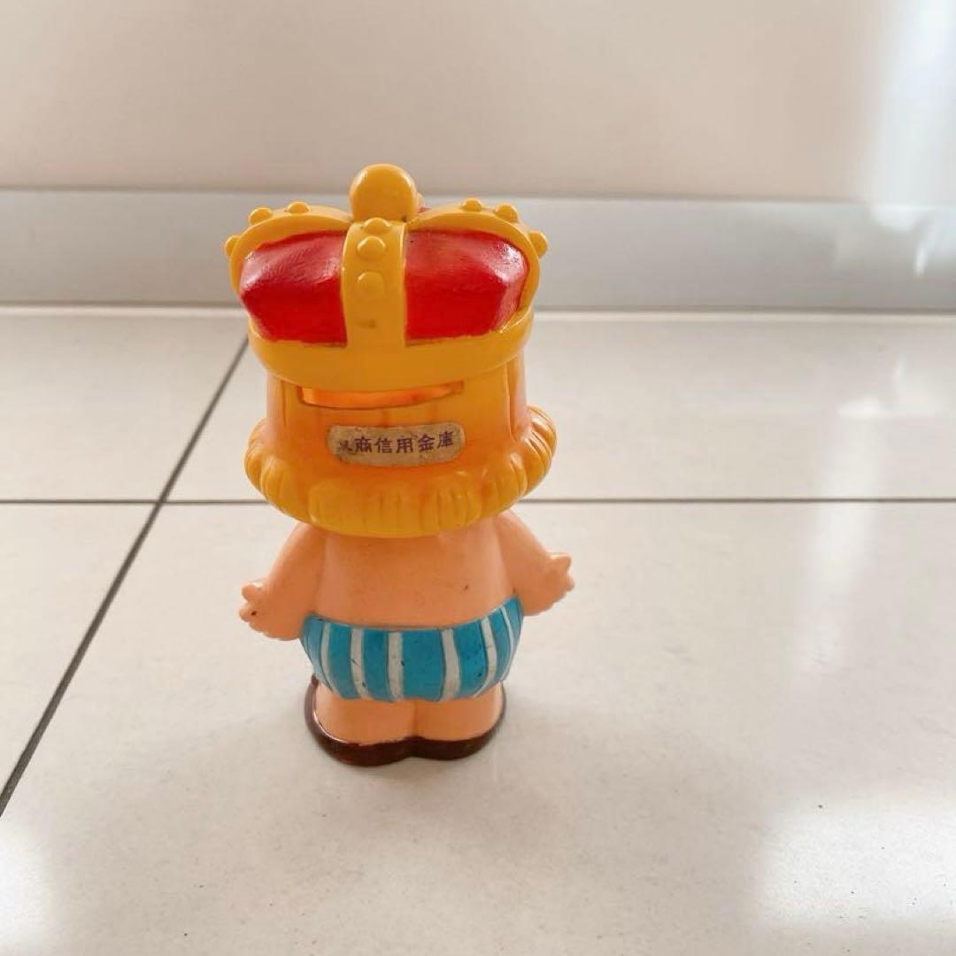 王様キャラクター ソフビ　昭和レトロ
