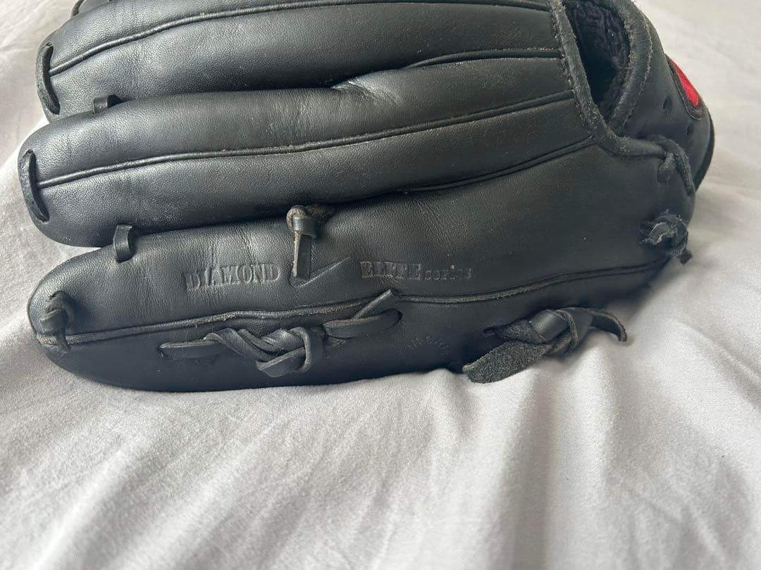 ナイキ NIKE ダイヤモンド 野球グローブ セット 内野手 右投げ ブラック