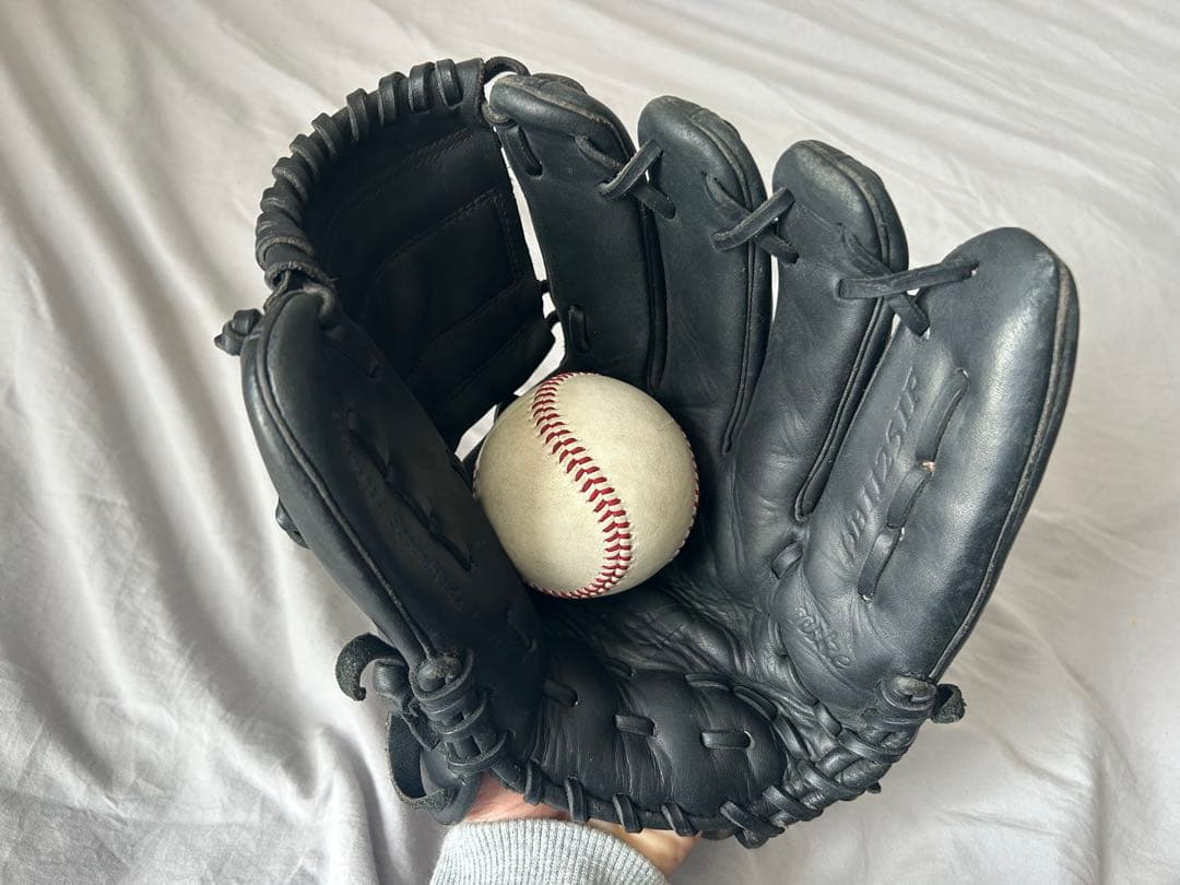 ナイキ NIKE ダイヤモンド 野球グローブ セット 内野手 右投げ ブラック