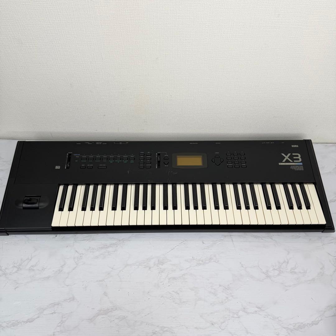 KORG　X3　シンセサイザー　ミュージックワークステーション　動作品