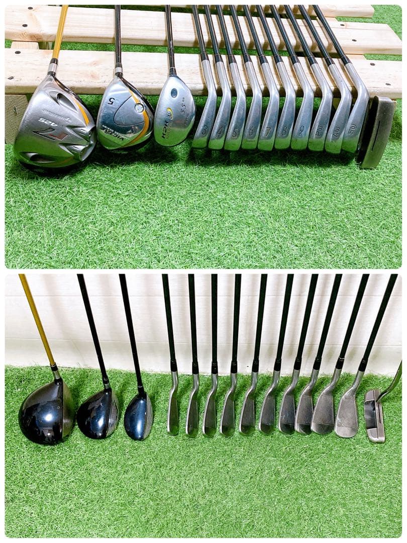 M テーラーメイド　初心者オススメ　ゴルフクラブセット　メンズ　14本