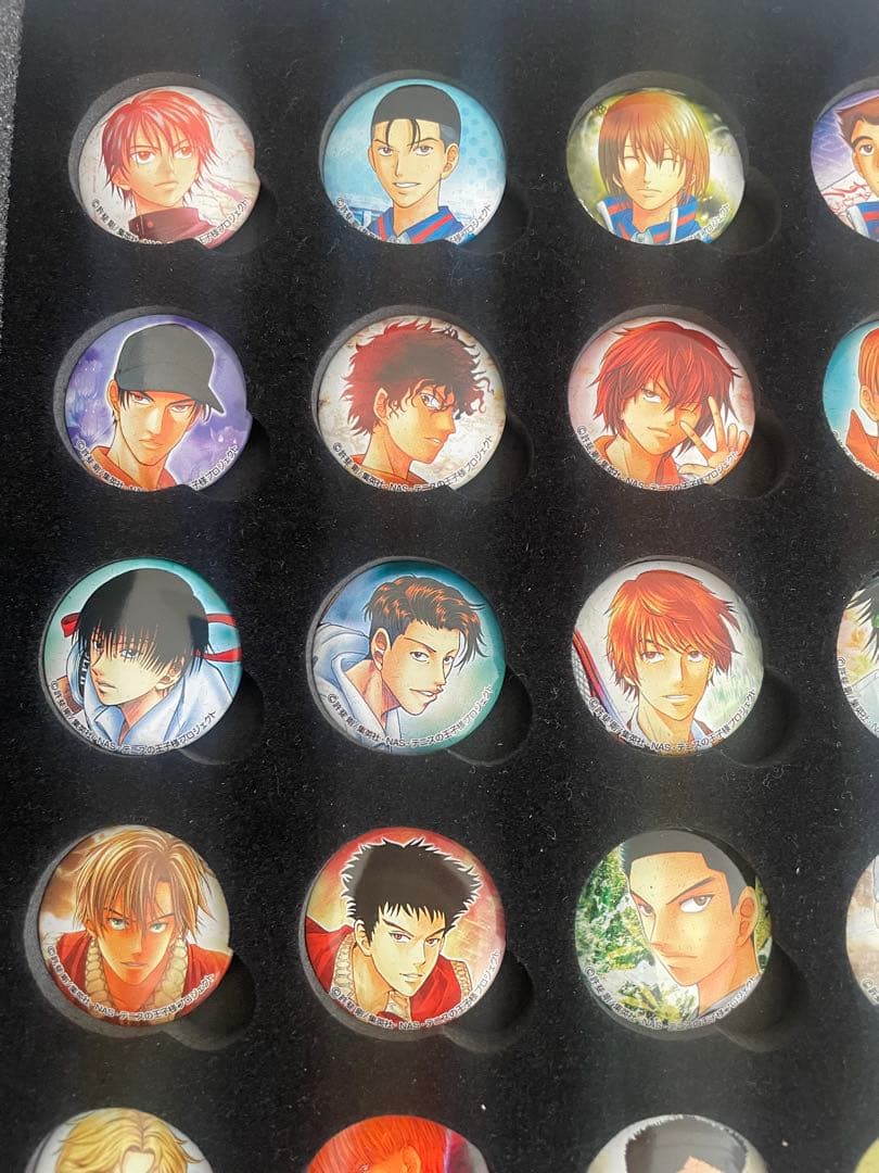 テニスの王子様 テニプリ ダブルスの王子様 特典 缶バッジ リョーマ 不二 跡部