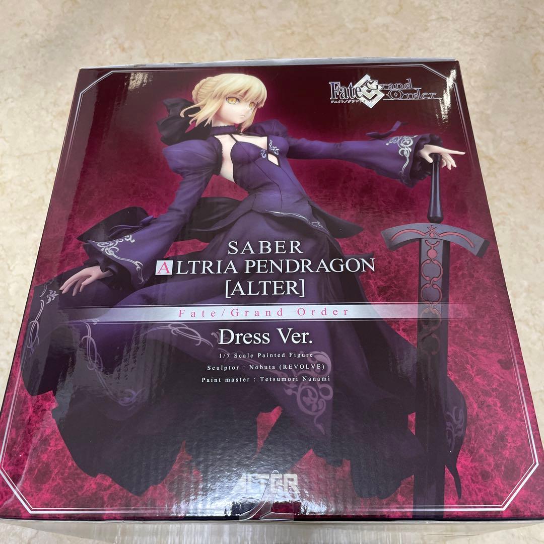 アルター　セイバー／アルトリア・ペンドラゴン［オルタ］　ドレスVer. 開封済み