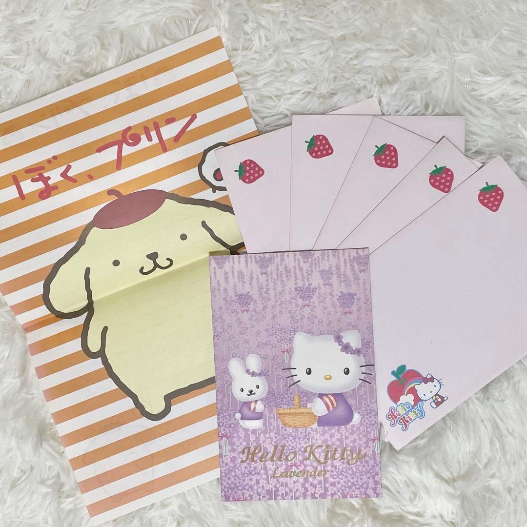 【希少】平成レトロ 当時物100% キャラクター便箋 封筒 大量まとめ売り