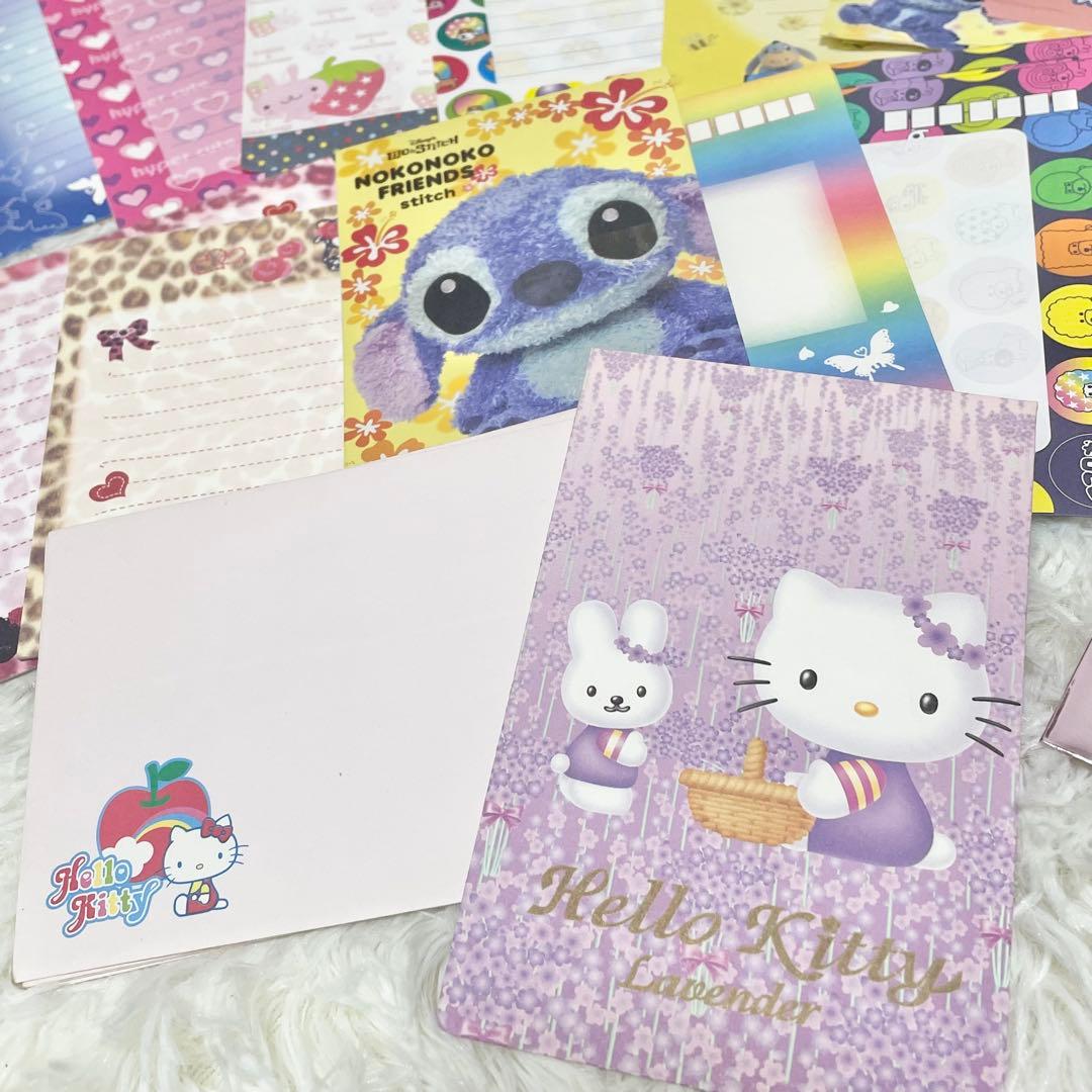 【希少】平成レトロ 当時物100% キャラクター便箋 封筒 大量まとめ売り