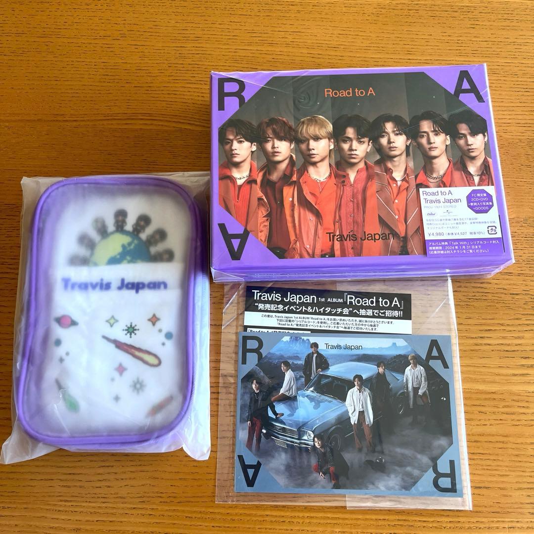 TravisJapan トラジャ Road to A FC限定盤 特典あり