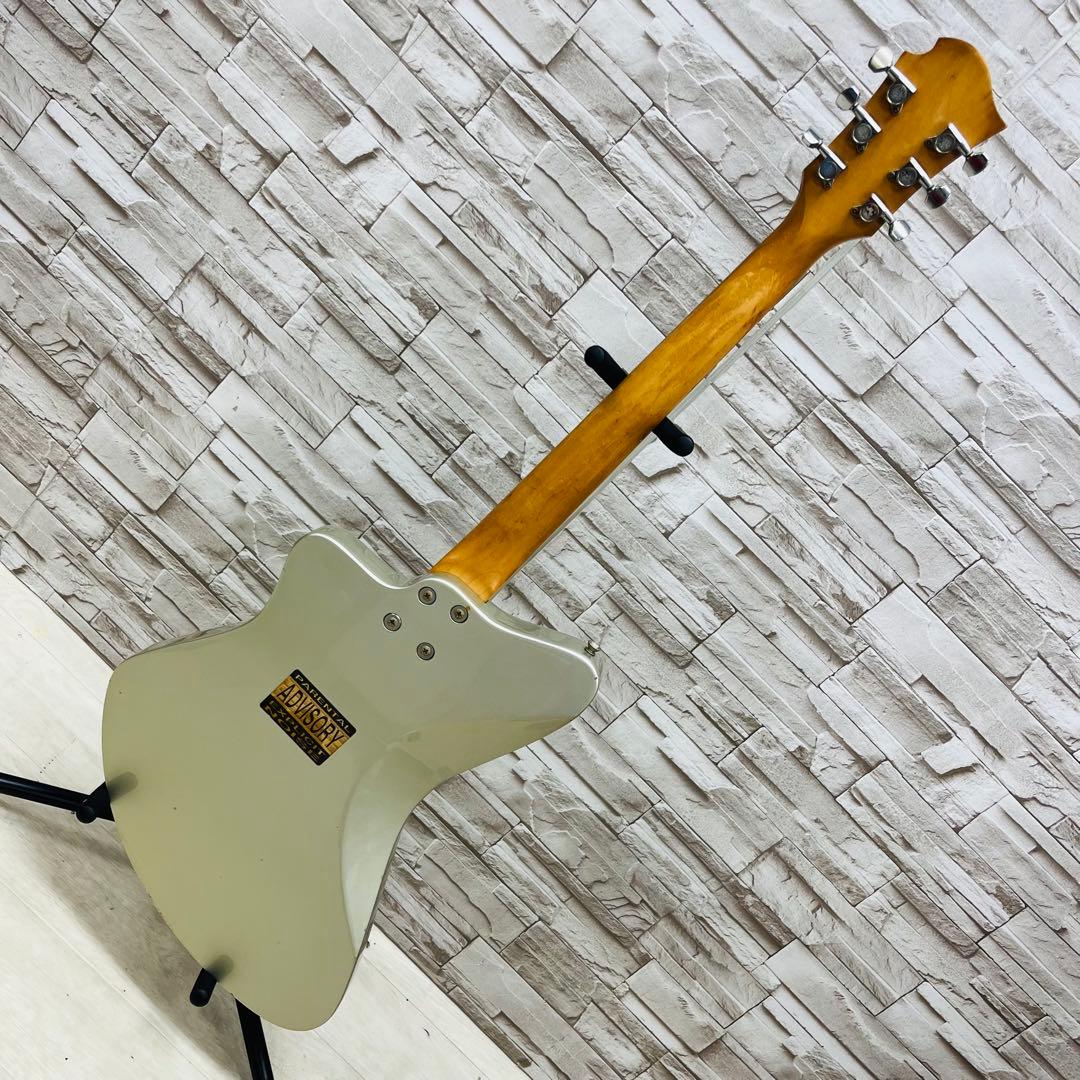 Burny バーニー エレキギター シャチ H-45 シルバー