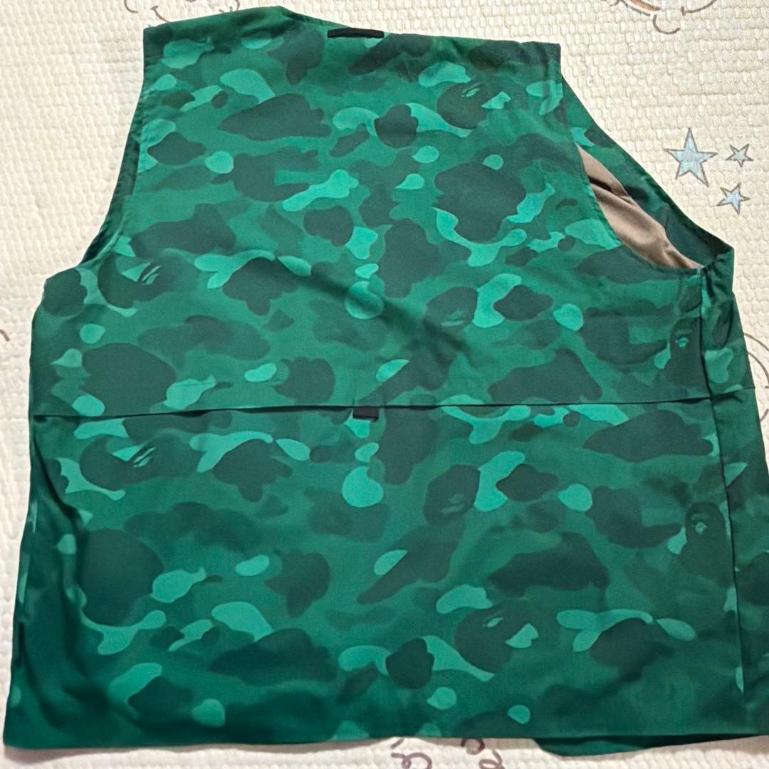 A BATHING APE フィッシングベスト カモフラージュ