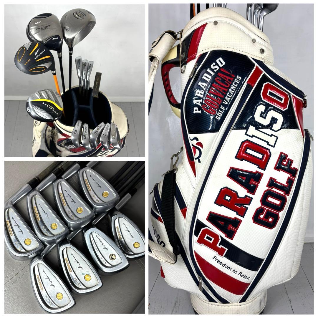 本格派 メンズゴルフクラブ 13本 フルセット ゴルフセット お試し 初心者向