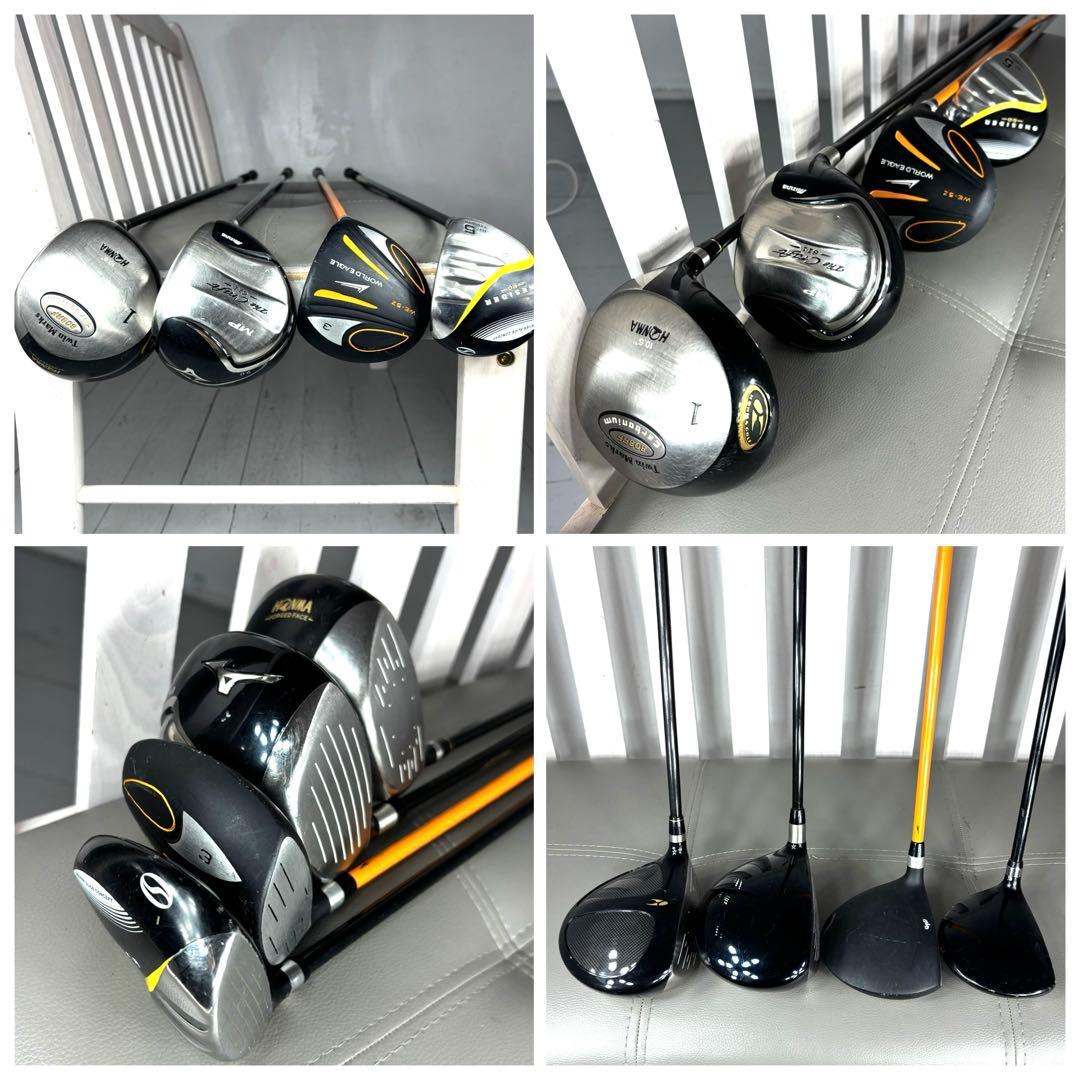 本格派 メンズゴルフクラブ 13本 フルセット ゴルフセット お試し 初心者向