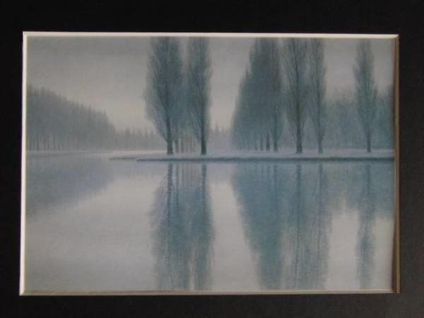 東山　魁夷、静唱、希少画集画、新品額装付、状態良好