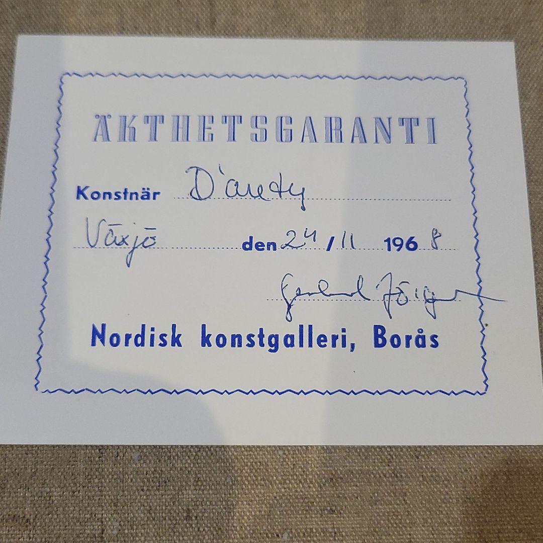 アンリ ダンティ 絵画 油絵