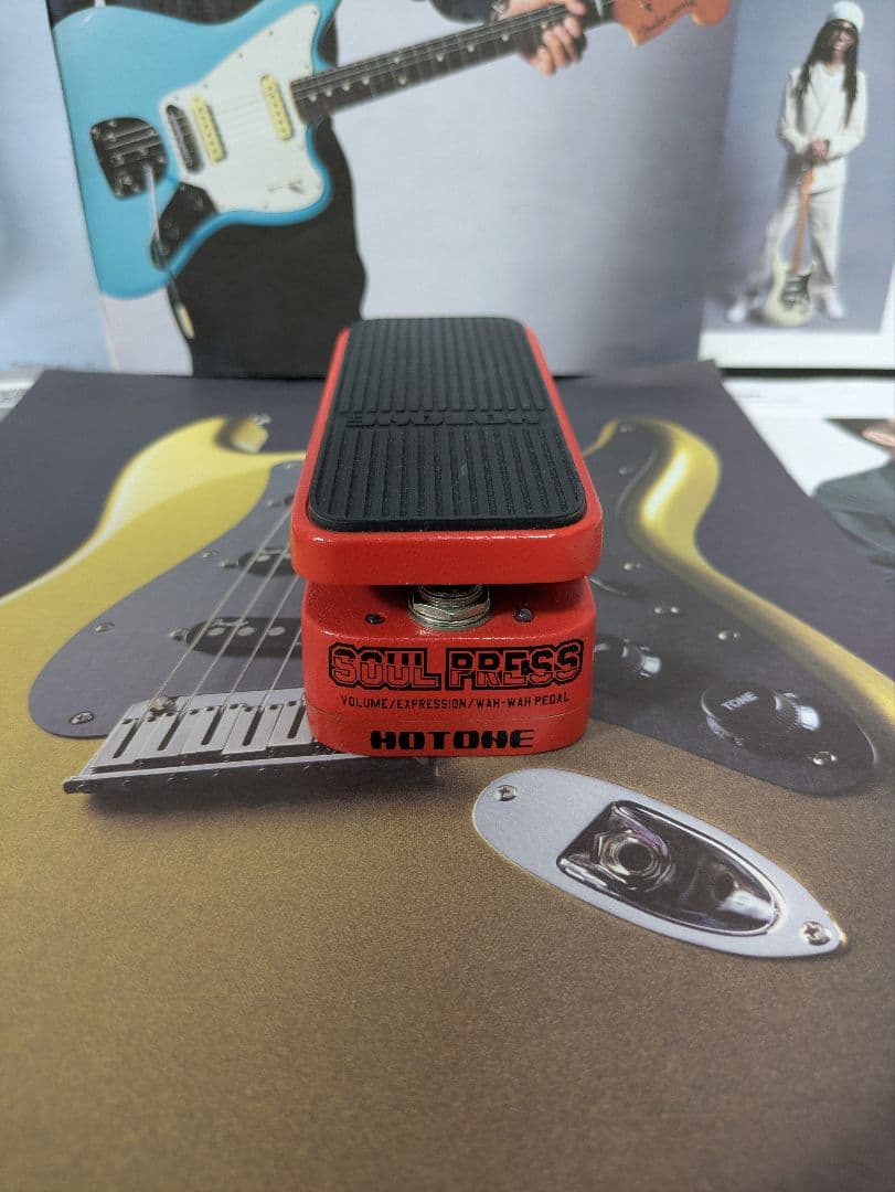 【HOTONE】 SOUL PRESS Wah Volume EXP Pedal